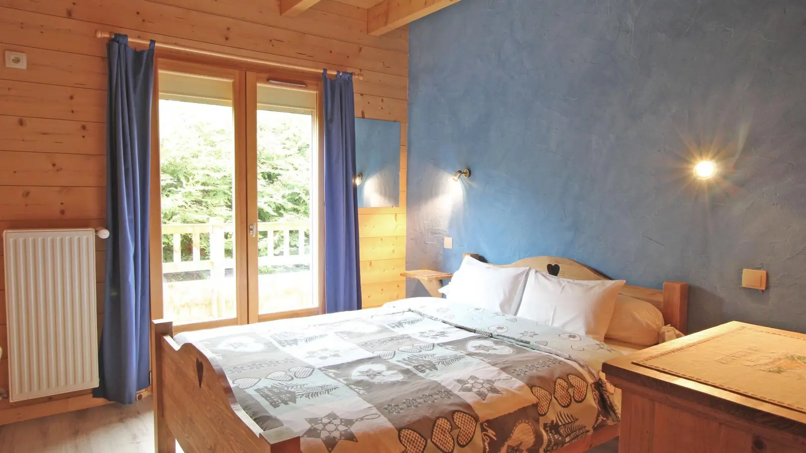 Etage Duplex chambre 2 : 1 lit de 140