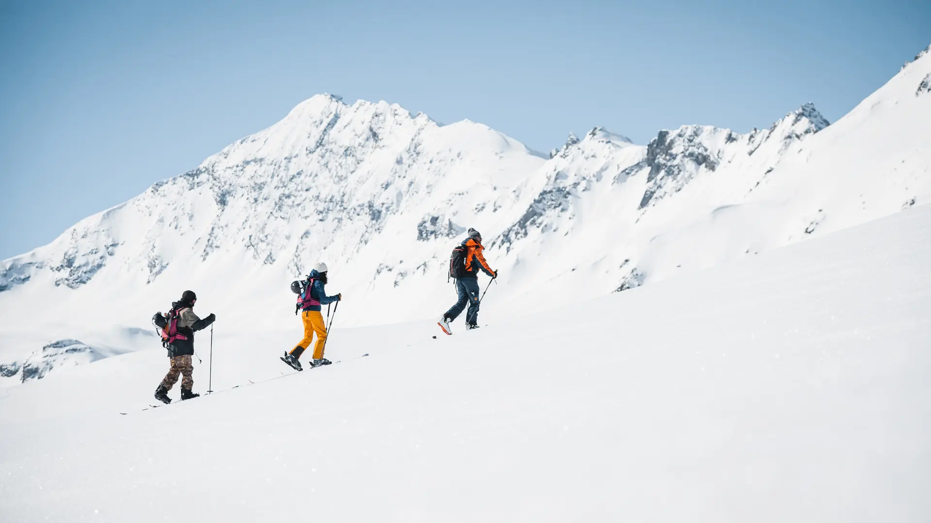 Sortie Ski de rando avec le Bureau des Guides Val d'Isère