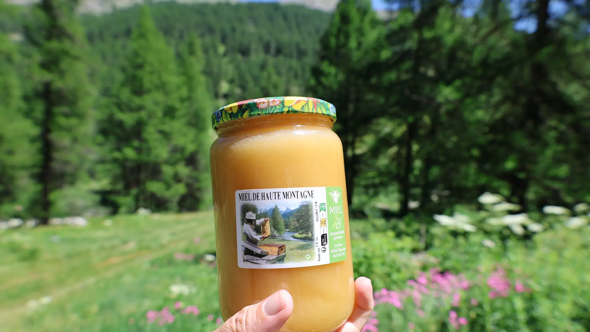 Le bon miel de Haute montagne de Névache