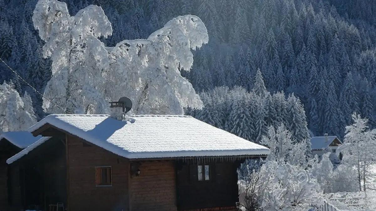 chalet hiver