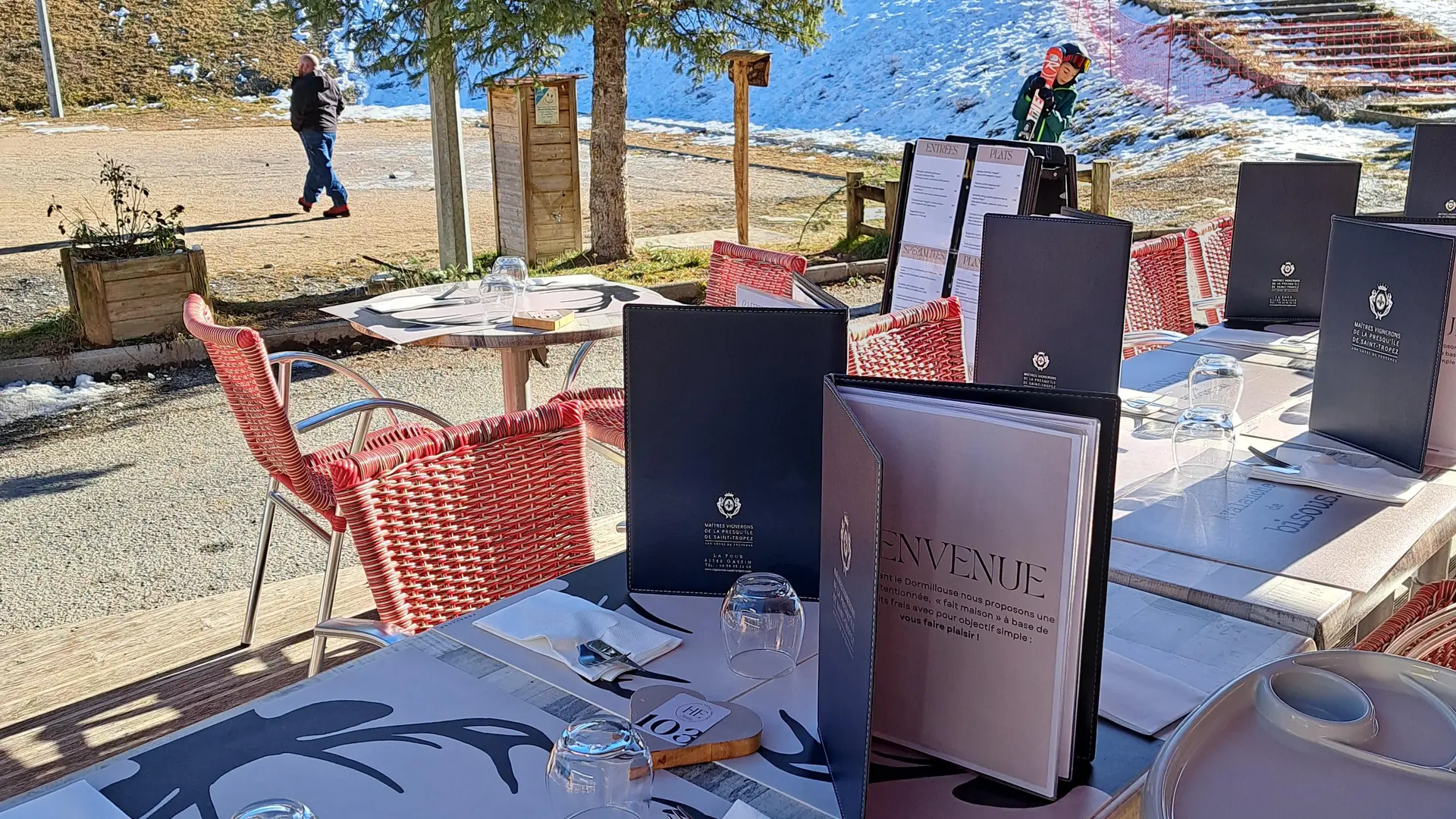 terrasse centre piétonnier