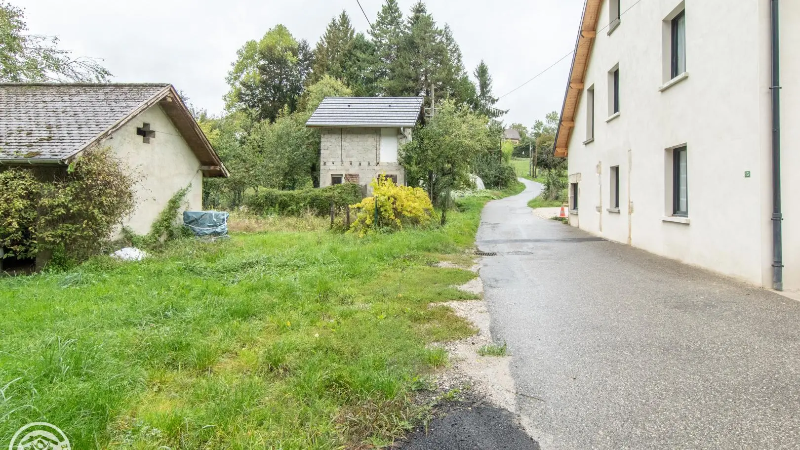 Route d'accès au gîte