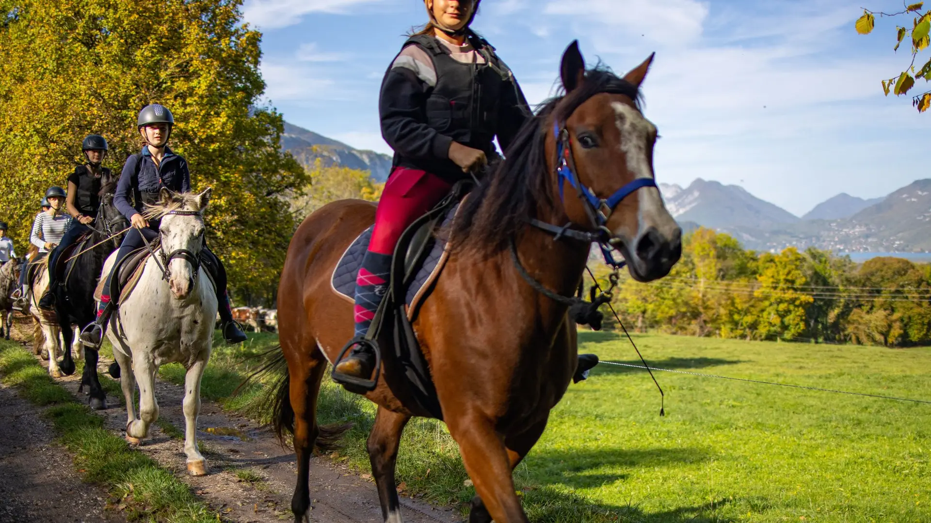 Randonnée gourmande à cheval_Chevaline