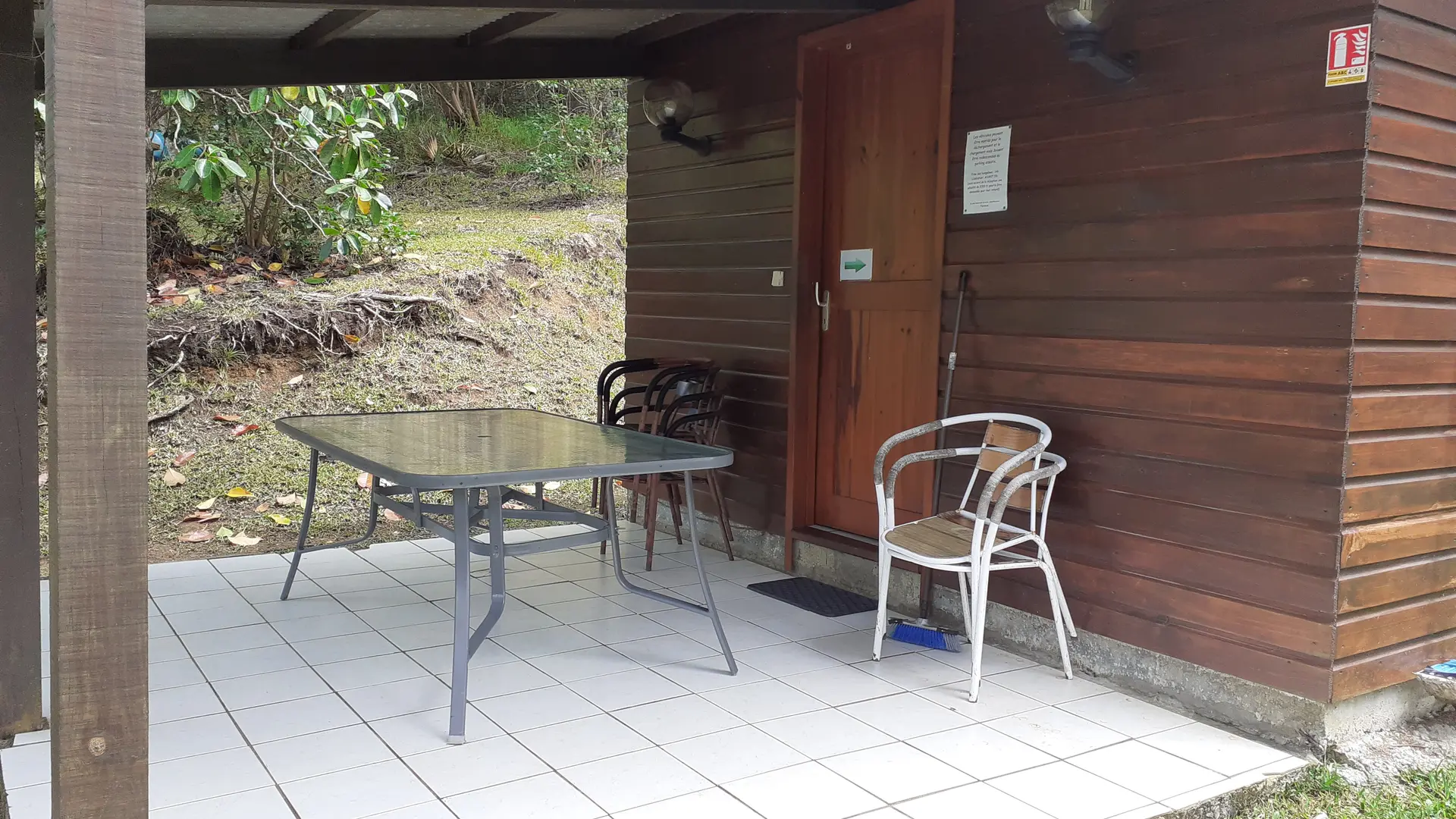 Refuge de Farino - terrasse