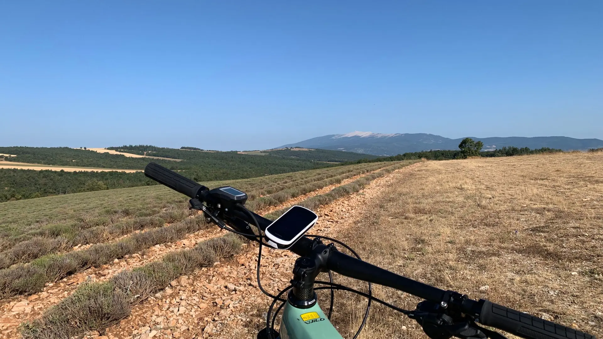 Vue sur le Géant de Provence