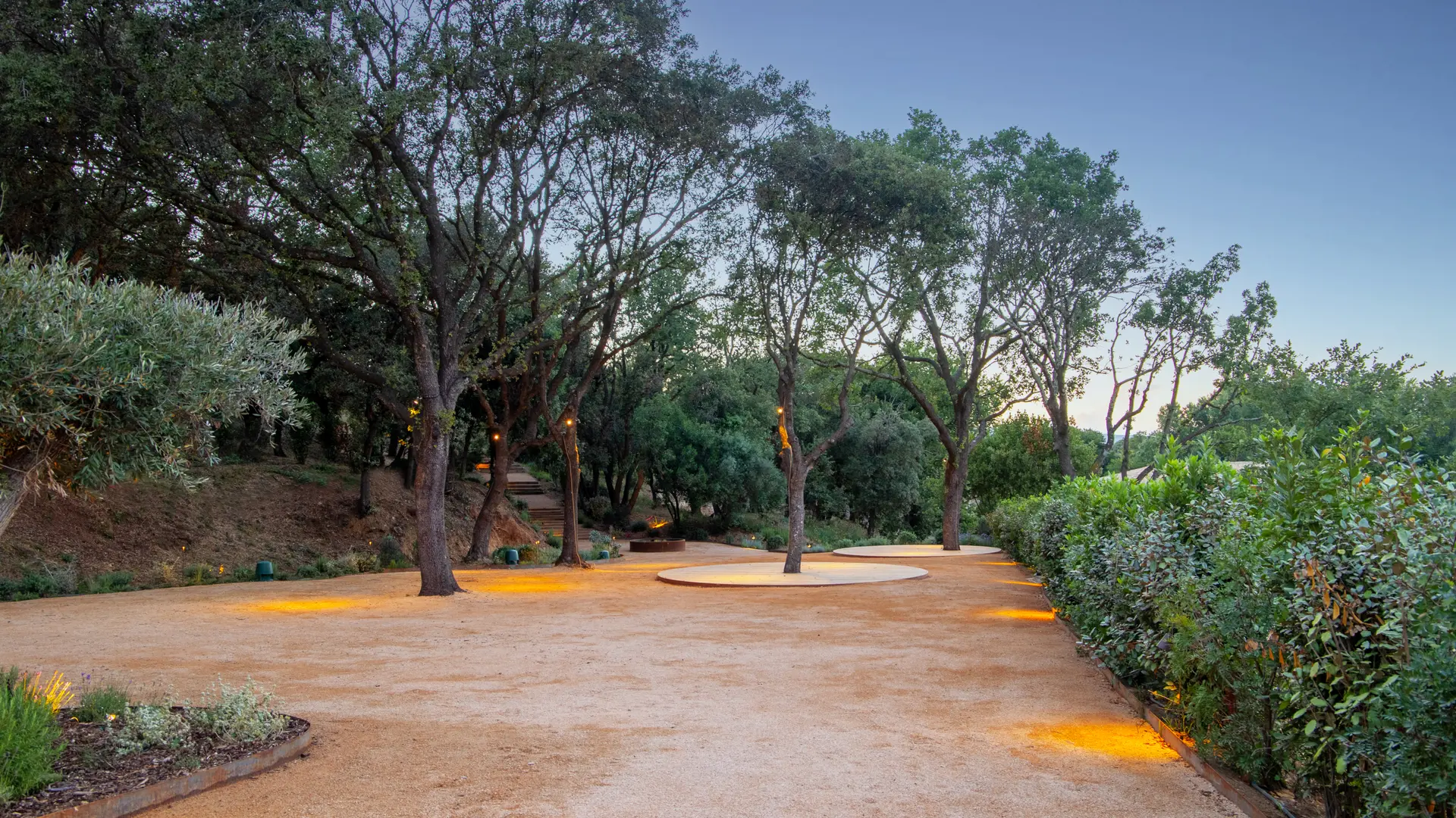 Salle de réception du Domaine Tropez