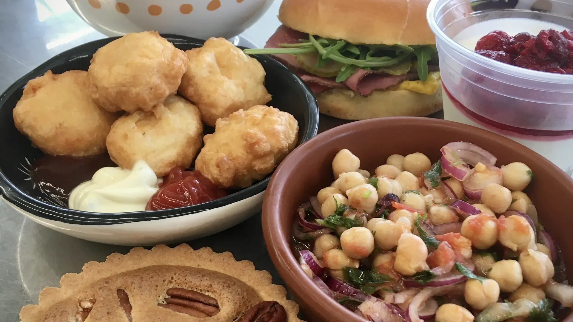 Vue d'ensemble d'un menu