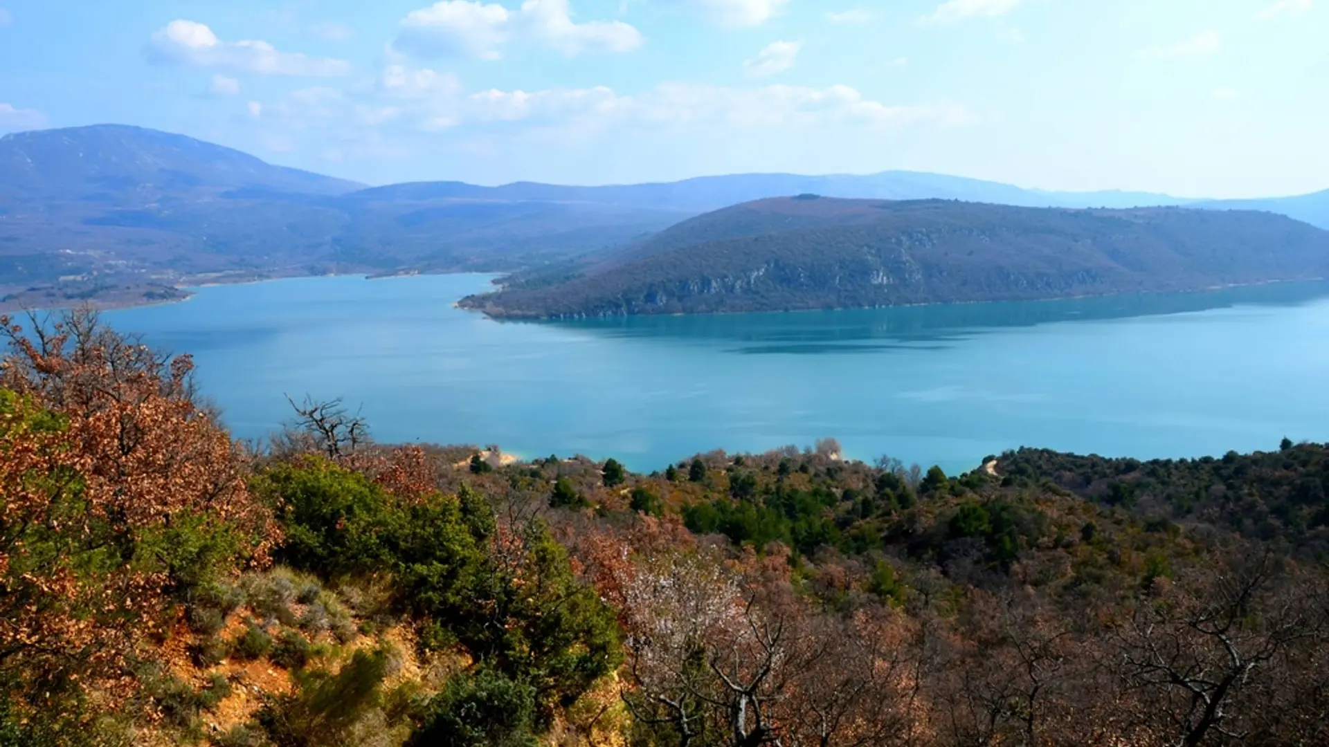 Le lac de Sainte Croix