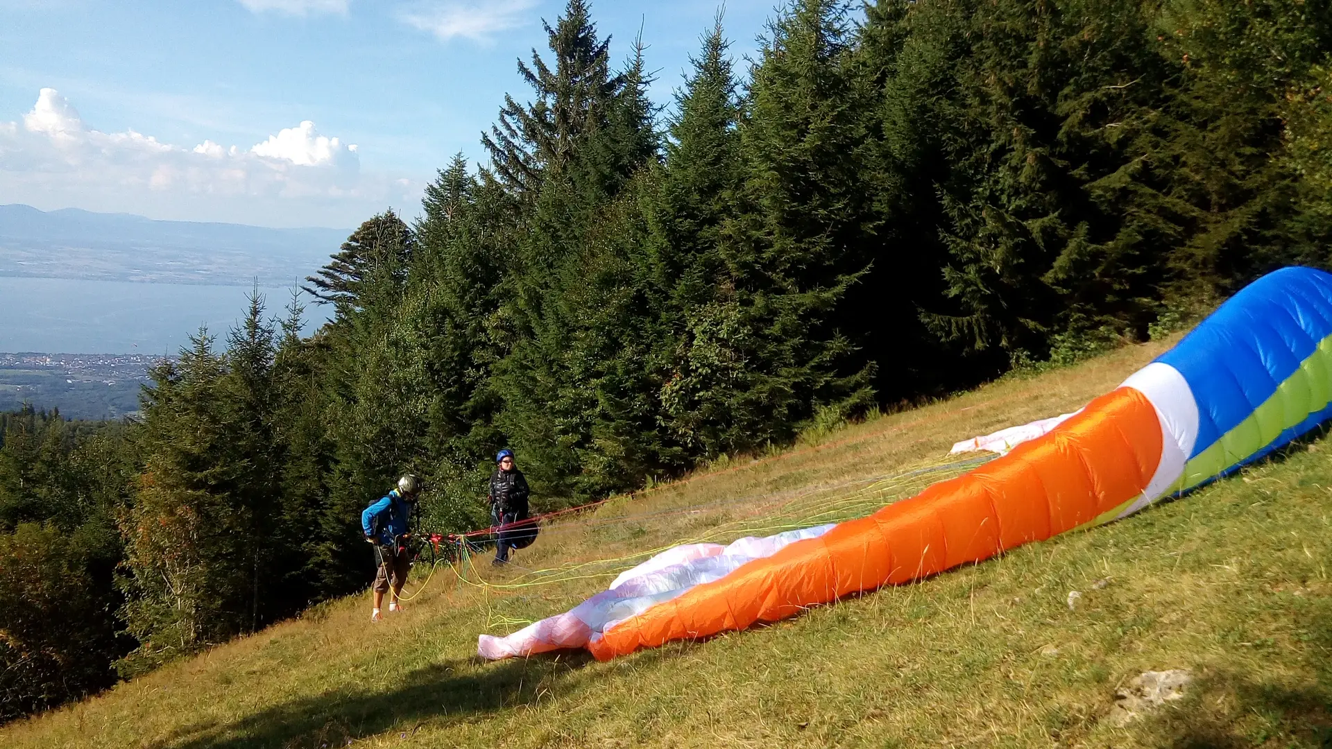 Aire de décollage Très le Mont
