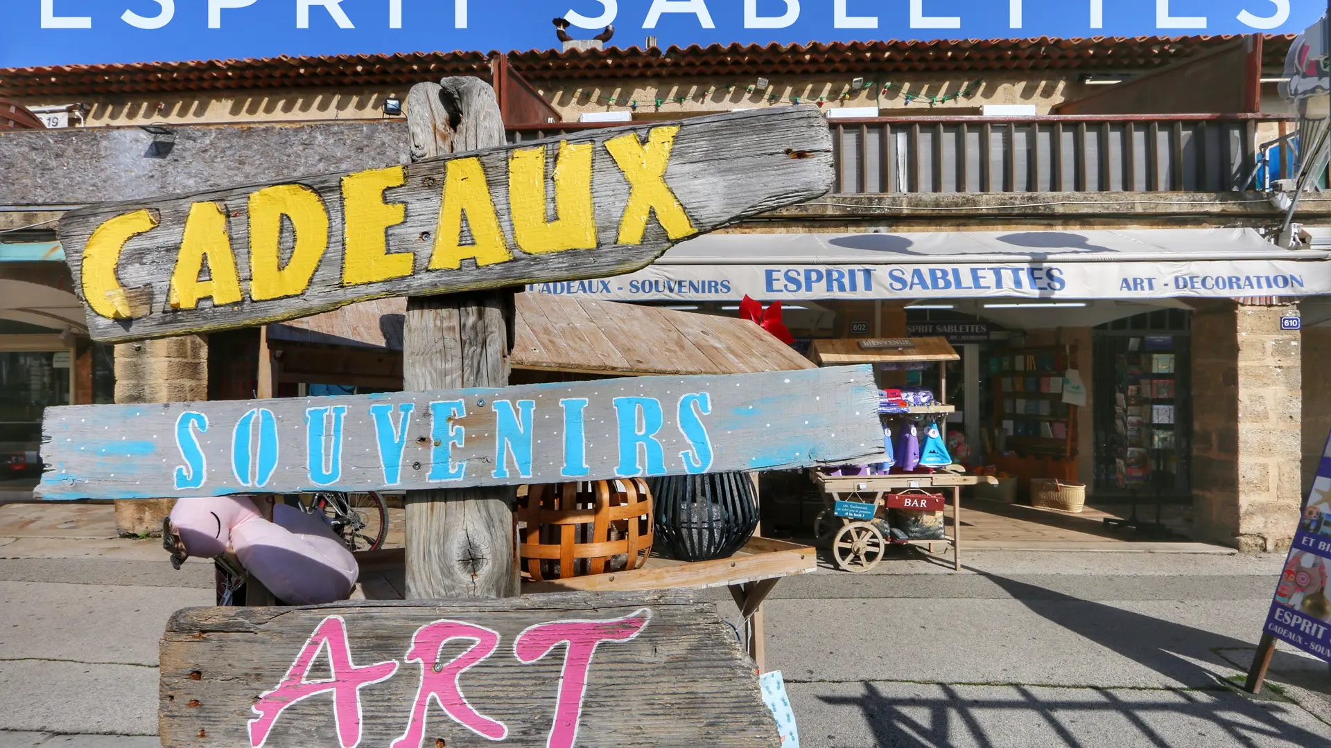 Boutique souvenirs Esprit Sablettes La Seyne sur Mer