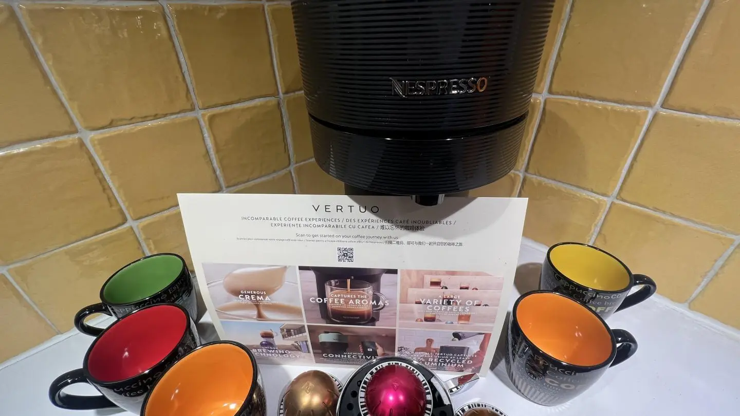 Machine à café NESPRESSO modèle de capsule VERTUO