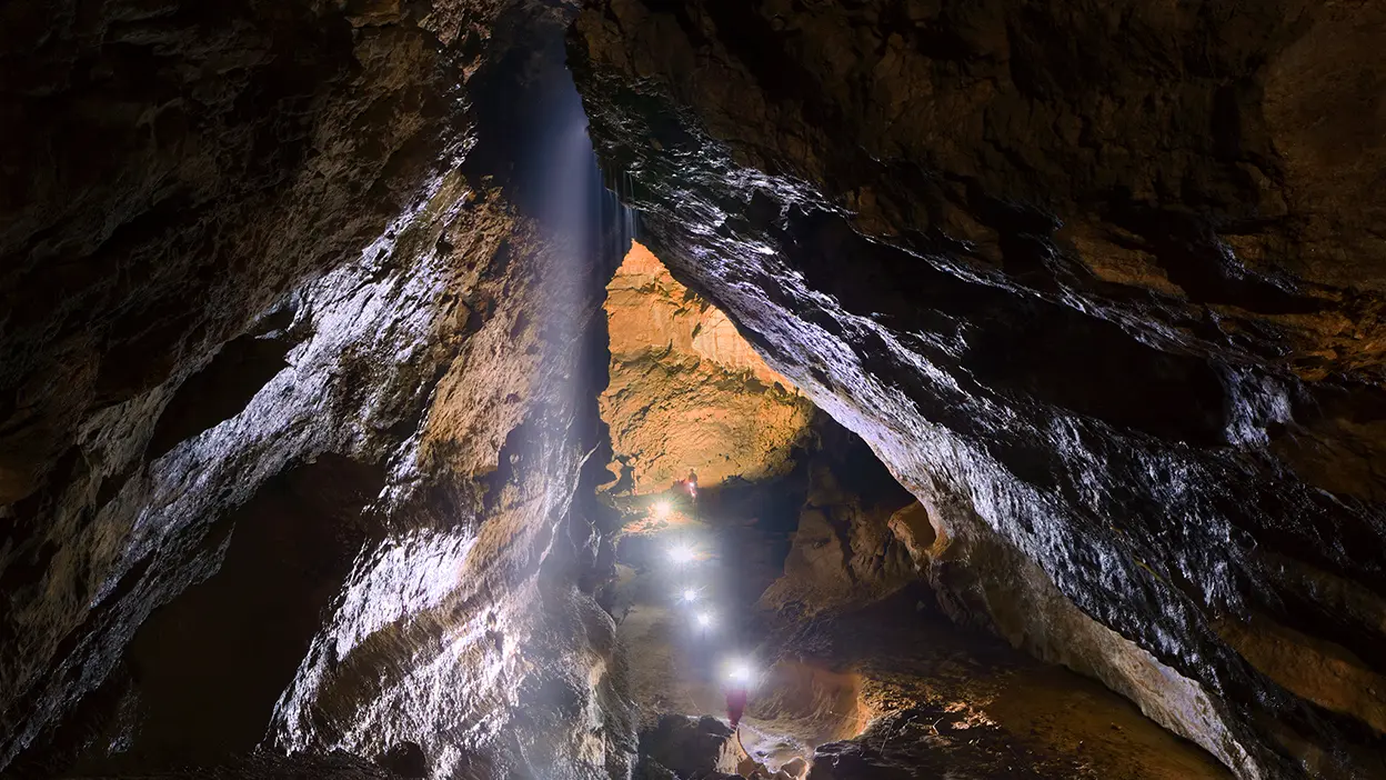 Grotte roche Grande Galerie