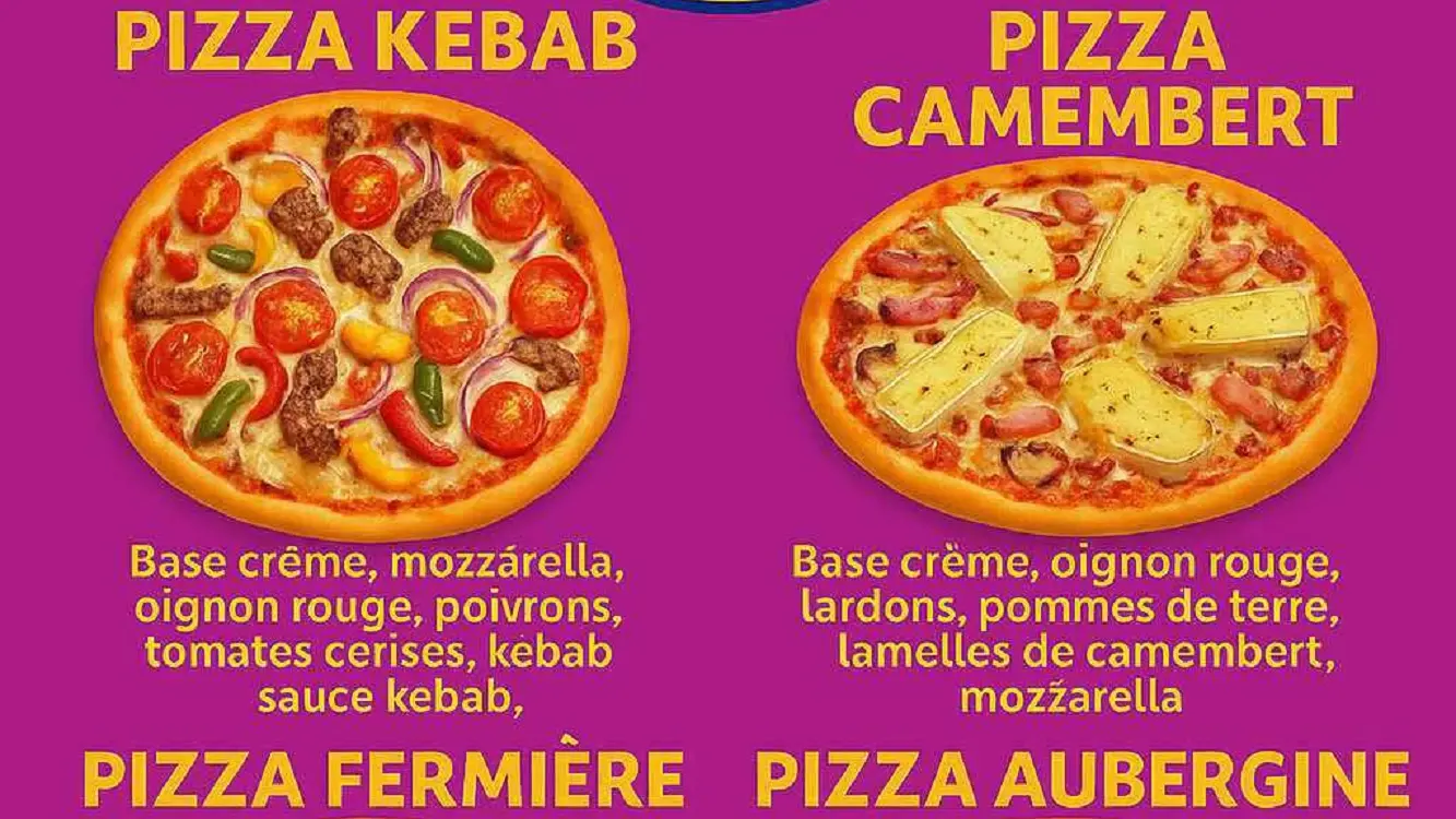 Les pizzas