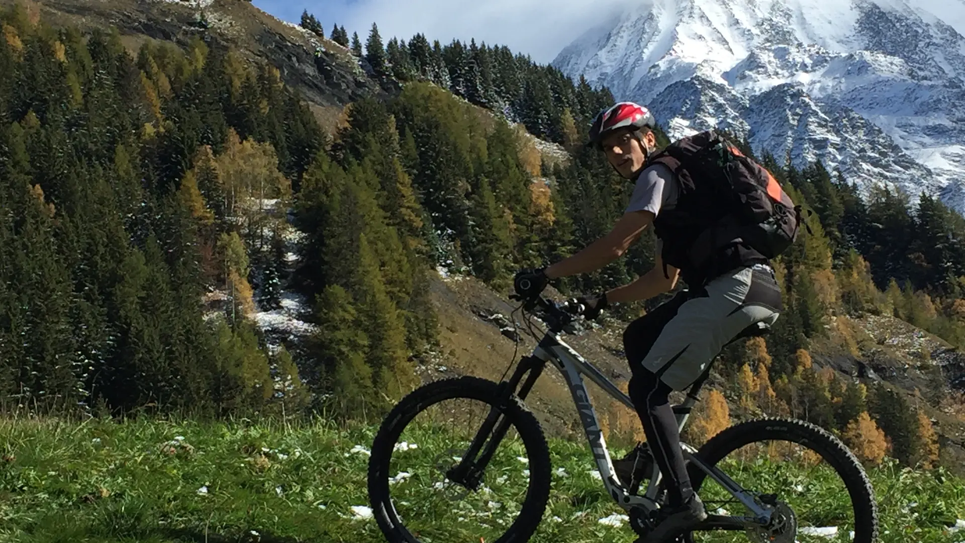 Sortie VTT à Saint-Gervais Mont-Blanc