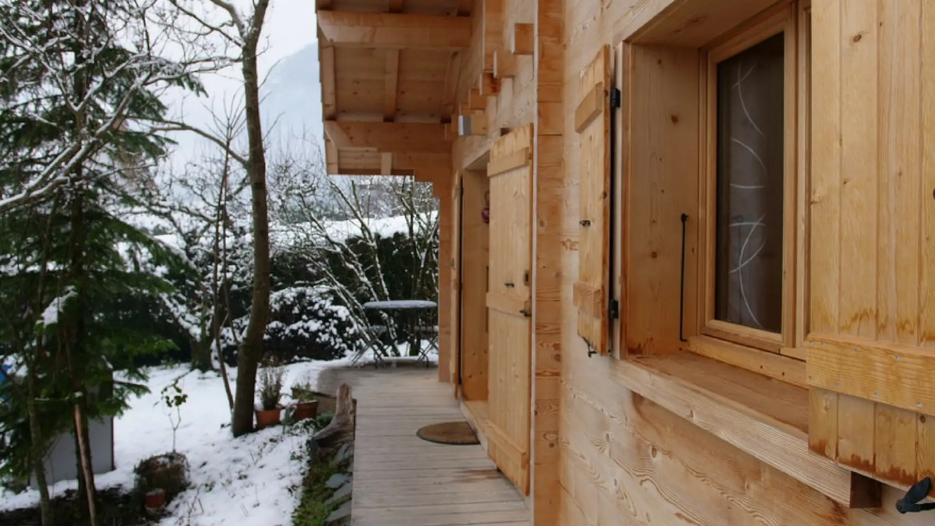 chalet en bois