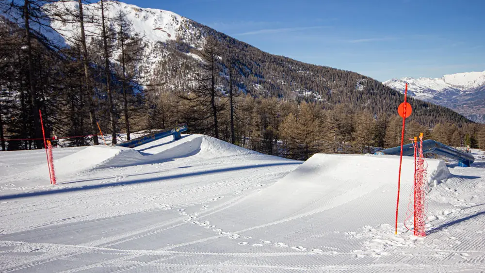 Snowparks et espaces ludiques