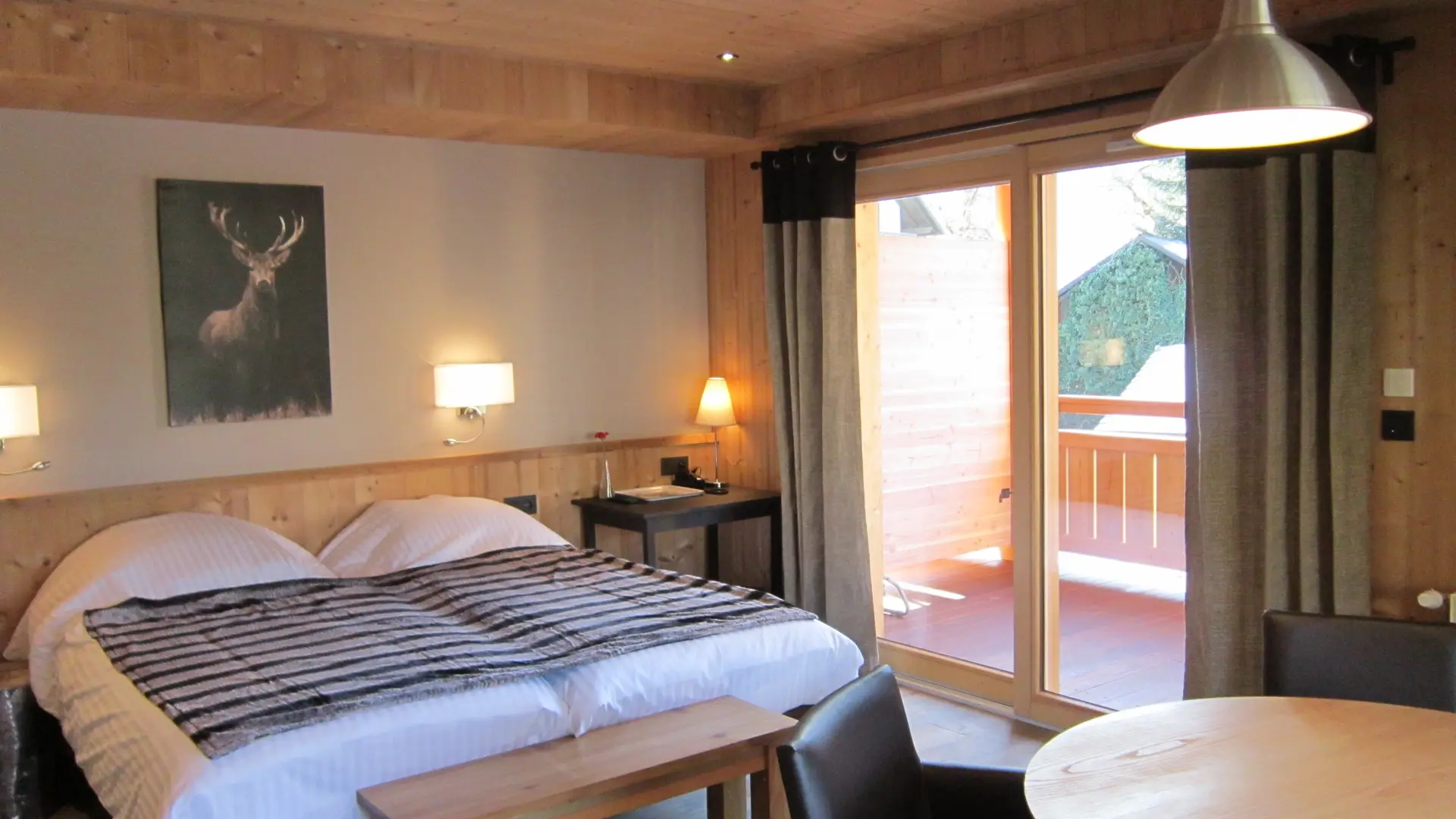 Vue sur l'appartement