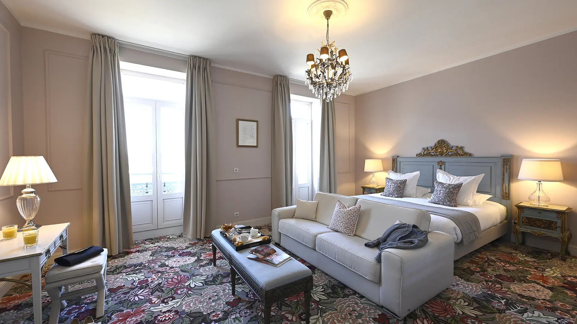 chambre beige