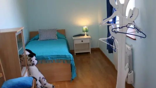 chambre 3, à l'étage avec 2 lits de 90