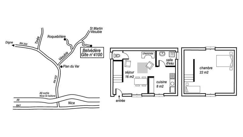 Gîte Lou Farniente-Le plan-Belvédère-Gîtes de France des Alpes-Maritimes