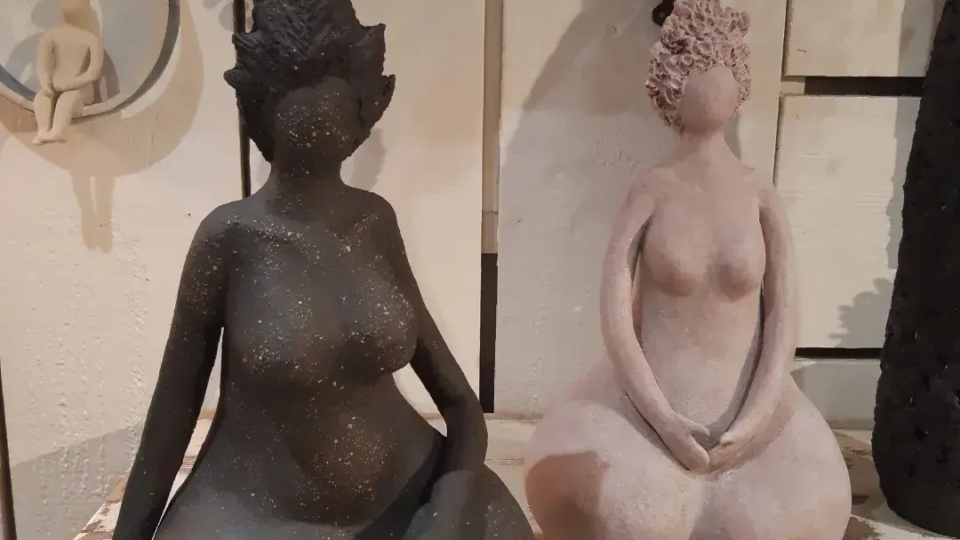 JO.L'atelier 2 sculptures femmes