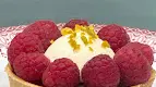 Au bon endroit_L'Isle-sur-la-Sorgue tartelette à la frambroise