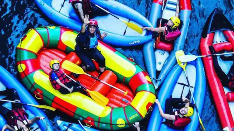 Canoë-raft / kayak-raft avec Oueds & Rios Rafting