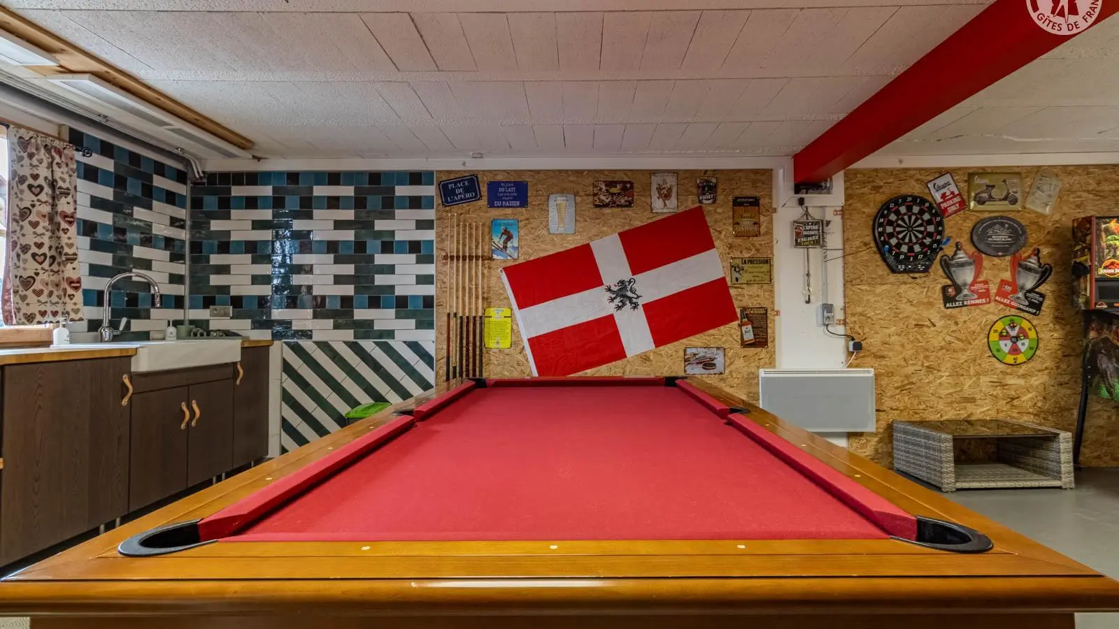 salle de jeux sous sol