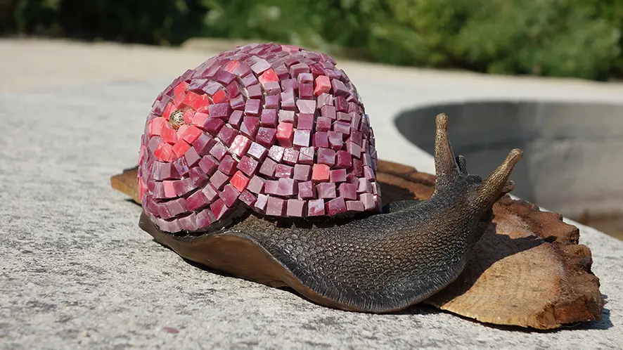 Mosaïque escargot