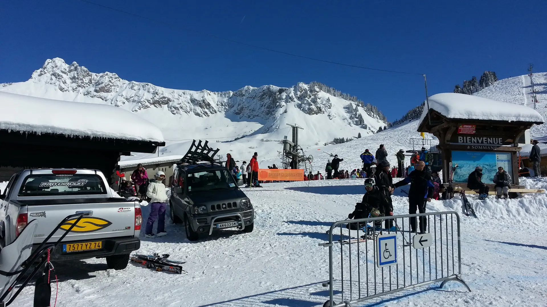 Télésiège à moins de 20 m