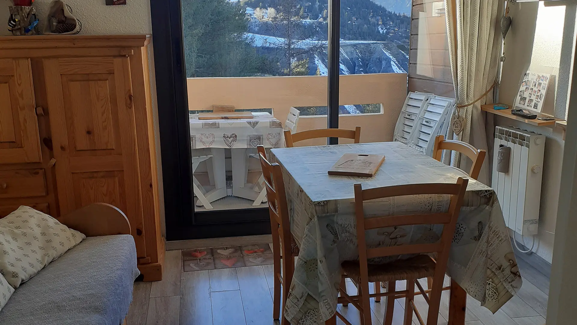 Studio au pied des pistes au Jardin Alpin