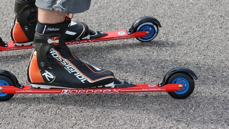 Ski à roulettes