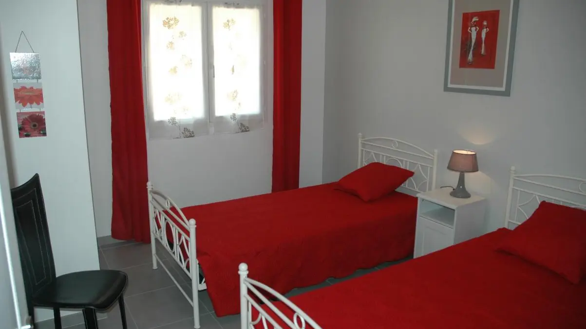 chambre 2 lit 90x200