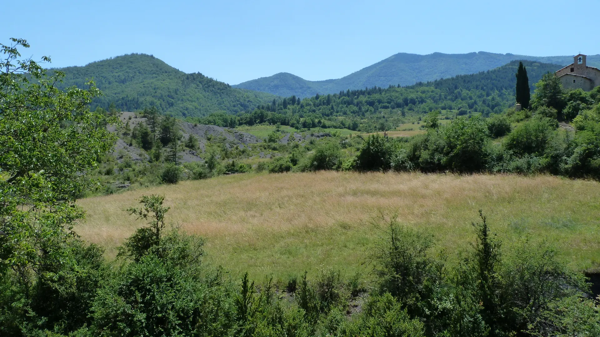 Vue depuis le jardin