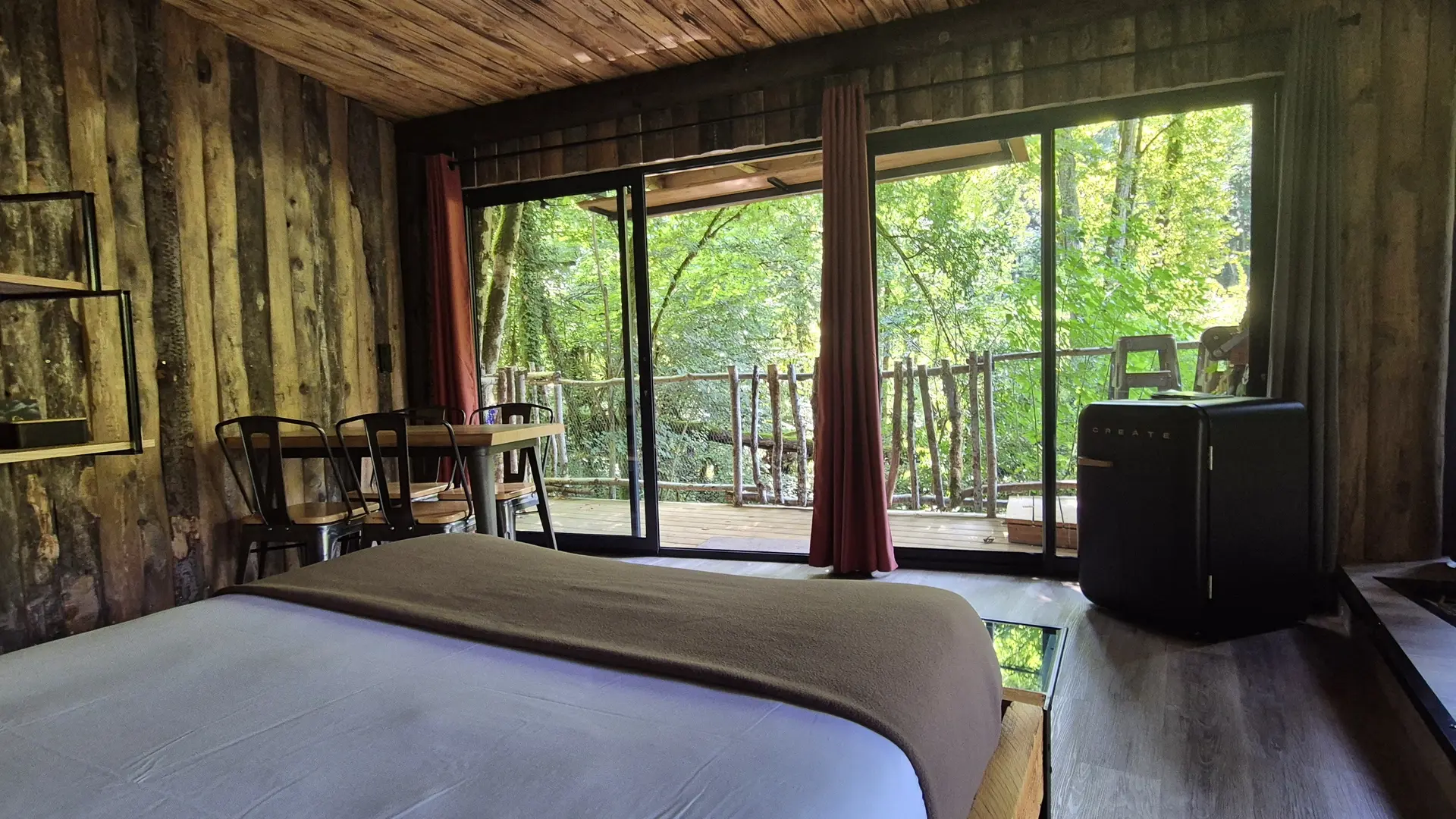 Vue Lodge du Ruisseau