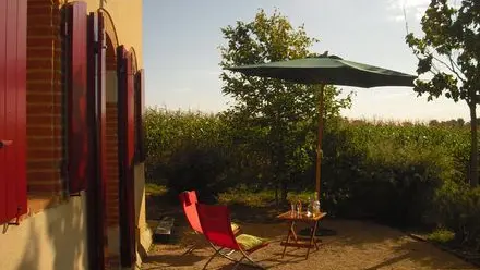 Au coucher du soleil