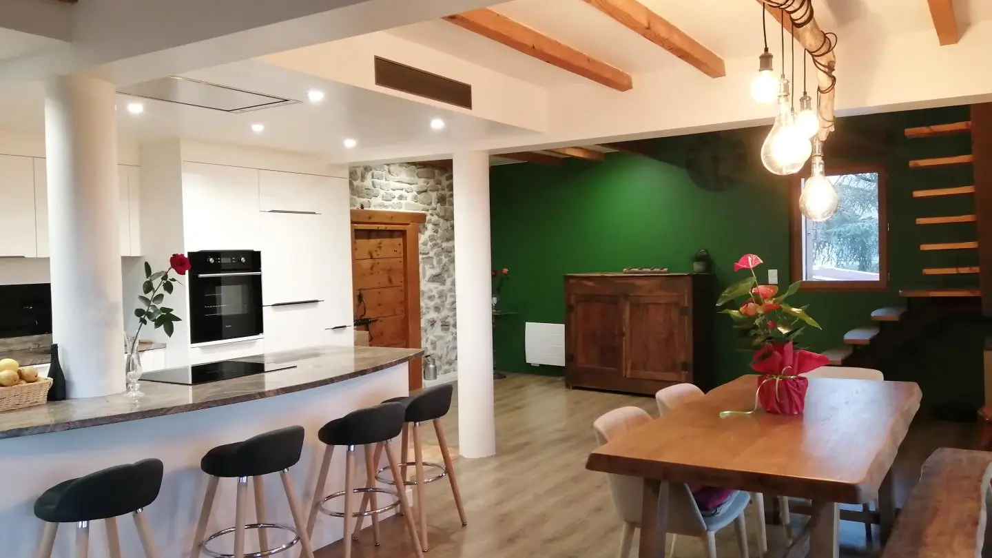 Salle à manger, petit déjeuner