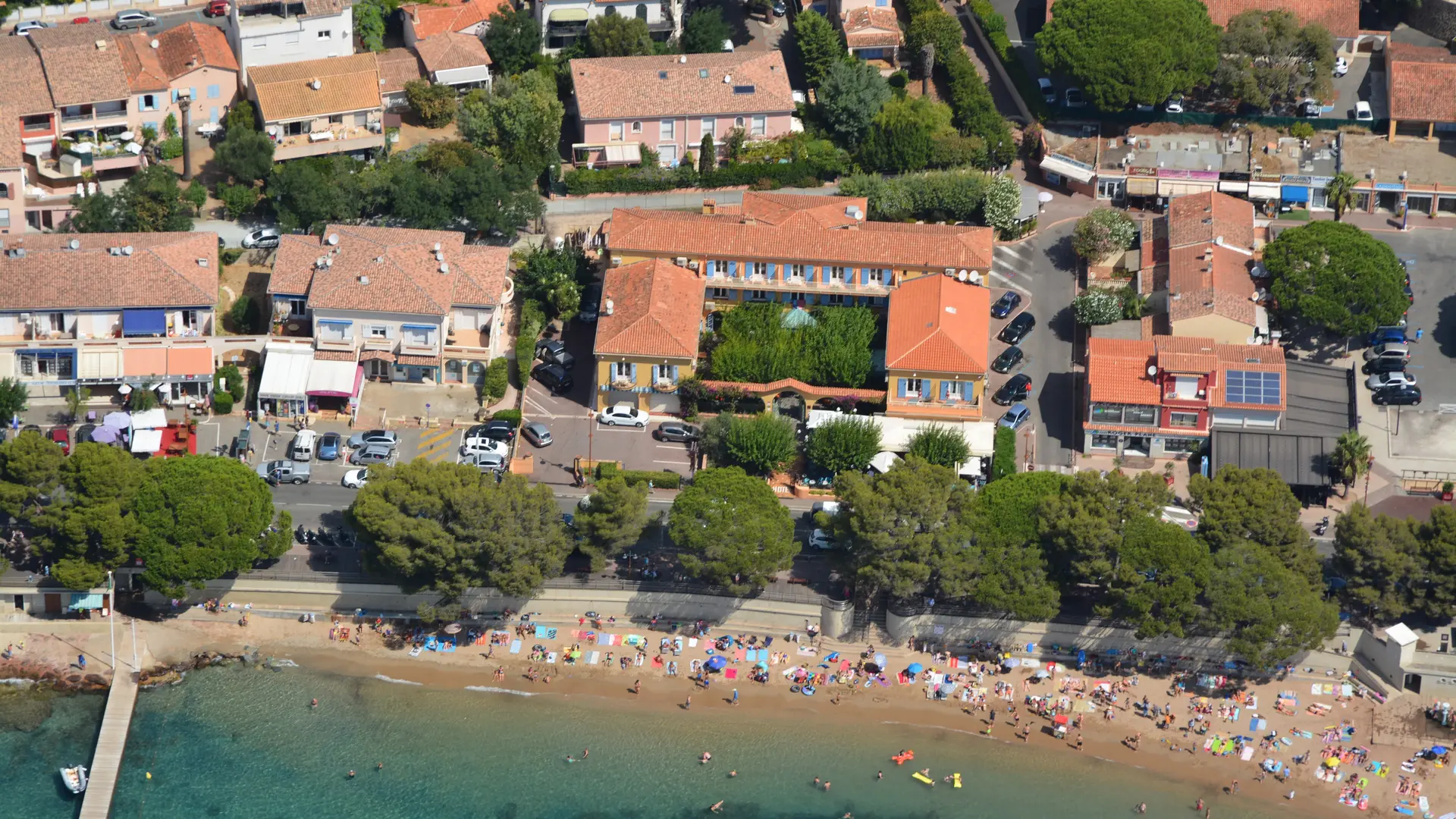 Hotel Le Provencal - vue aérienne