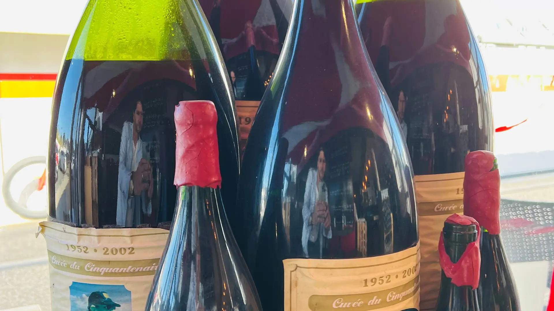 Botellas de vino
