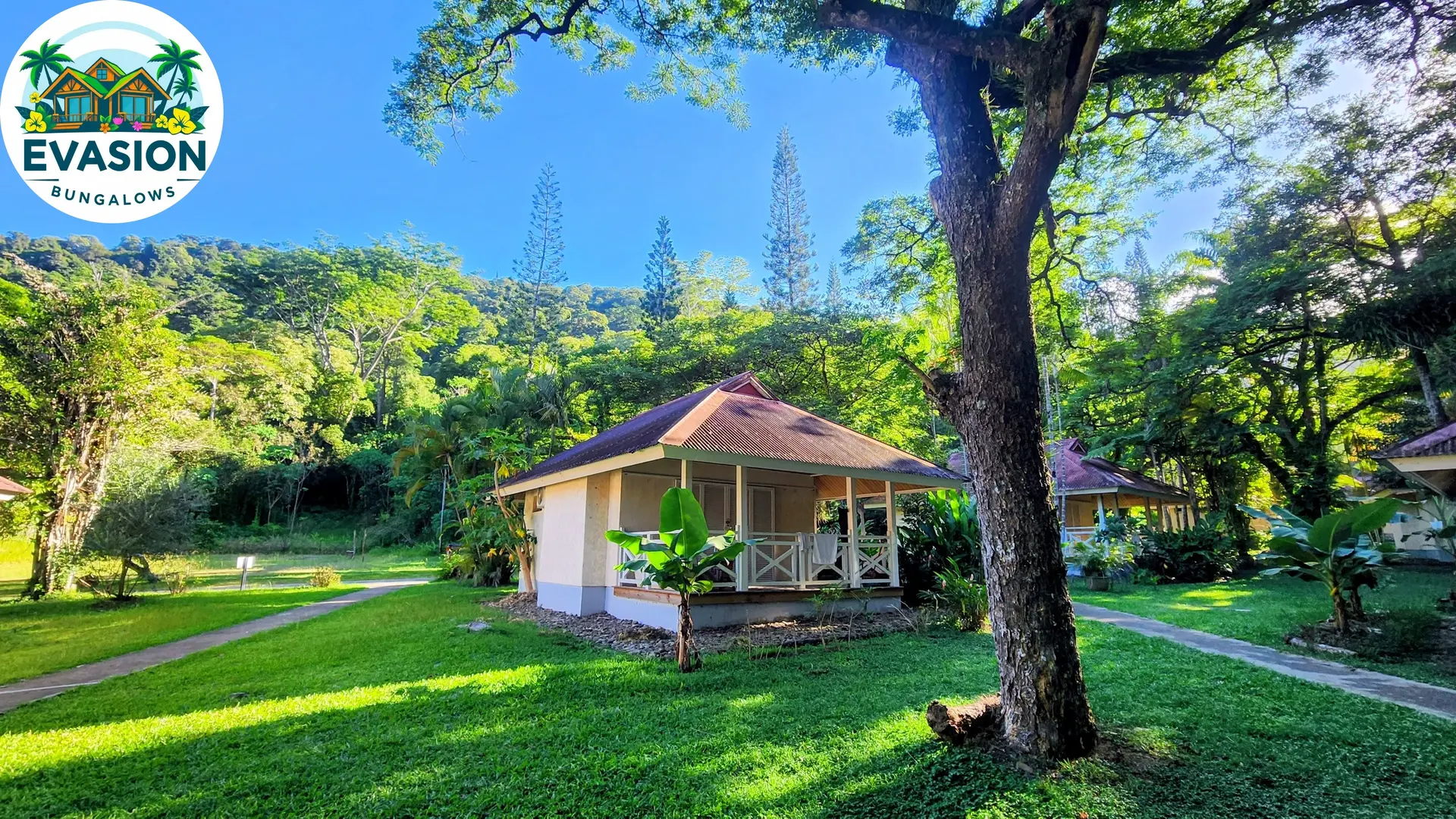 Bungalow vue extérieur