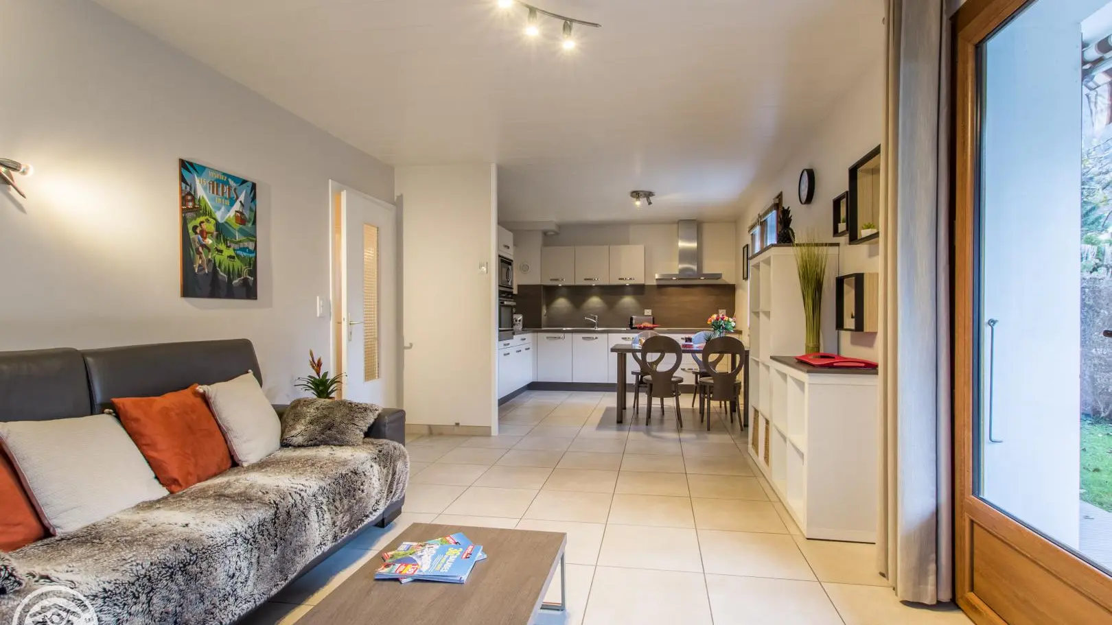 Cuisine ouverte sur le séjour