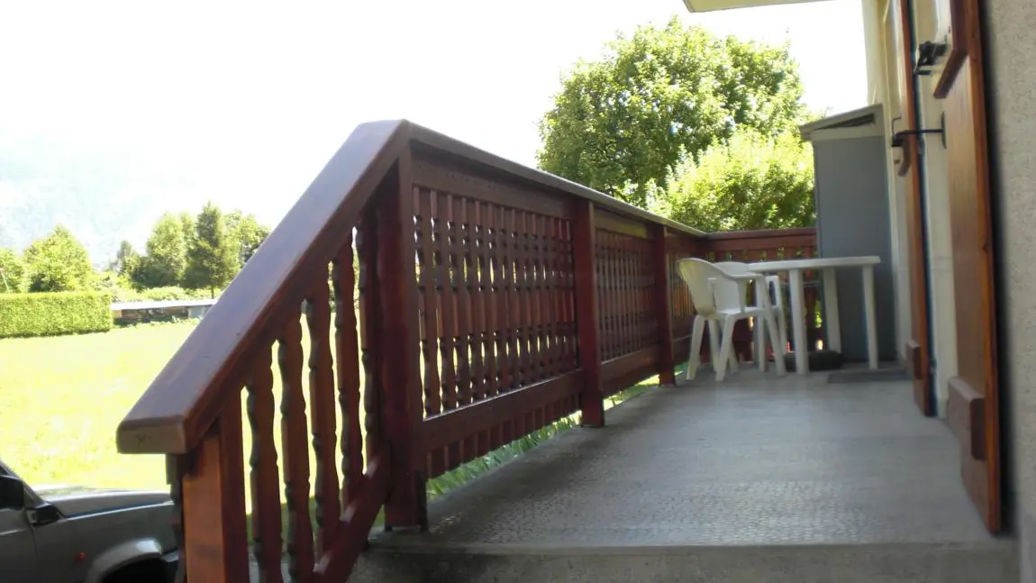 la terrasse sur le balcon