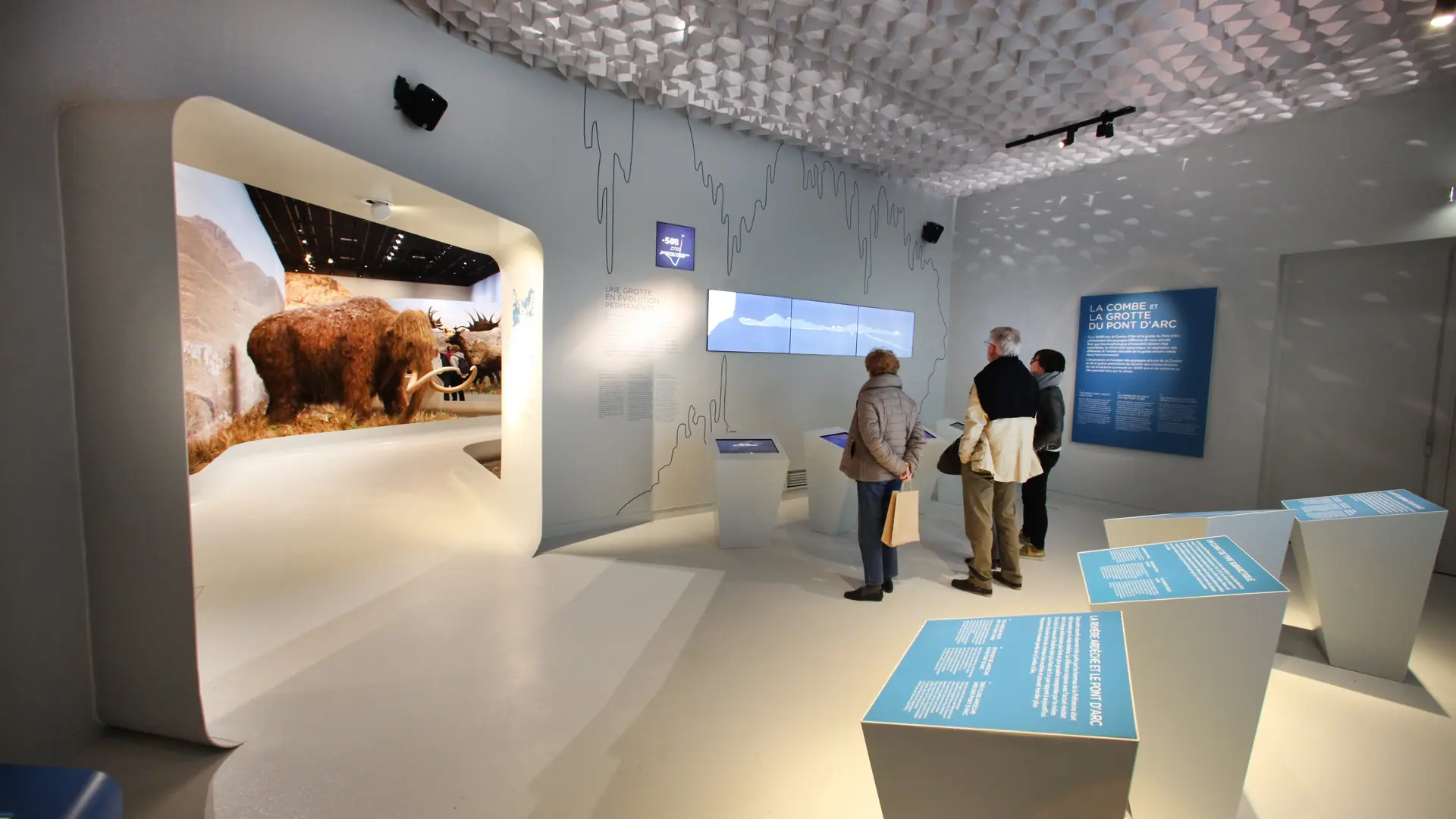 Galerie de l'Aurignacien - Grotte Chauvet 2 Ardèche