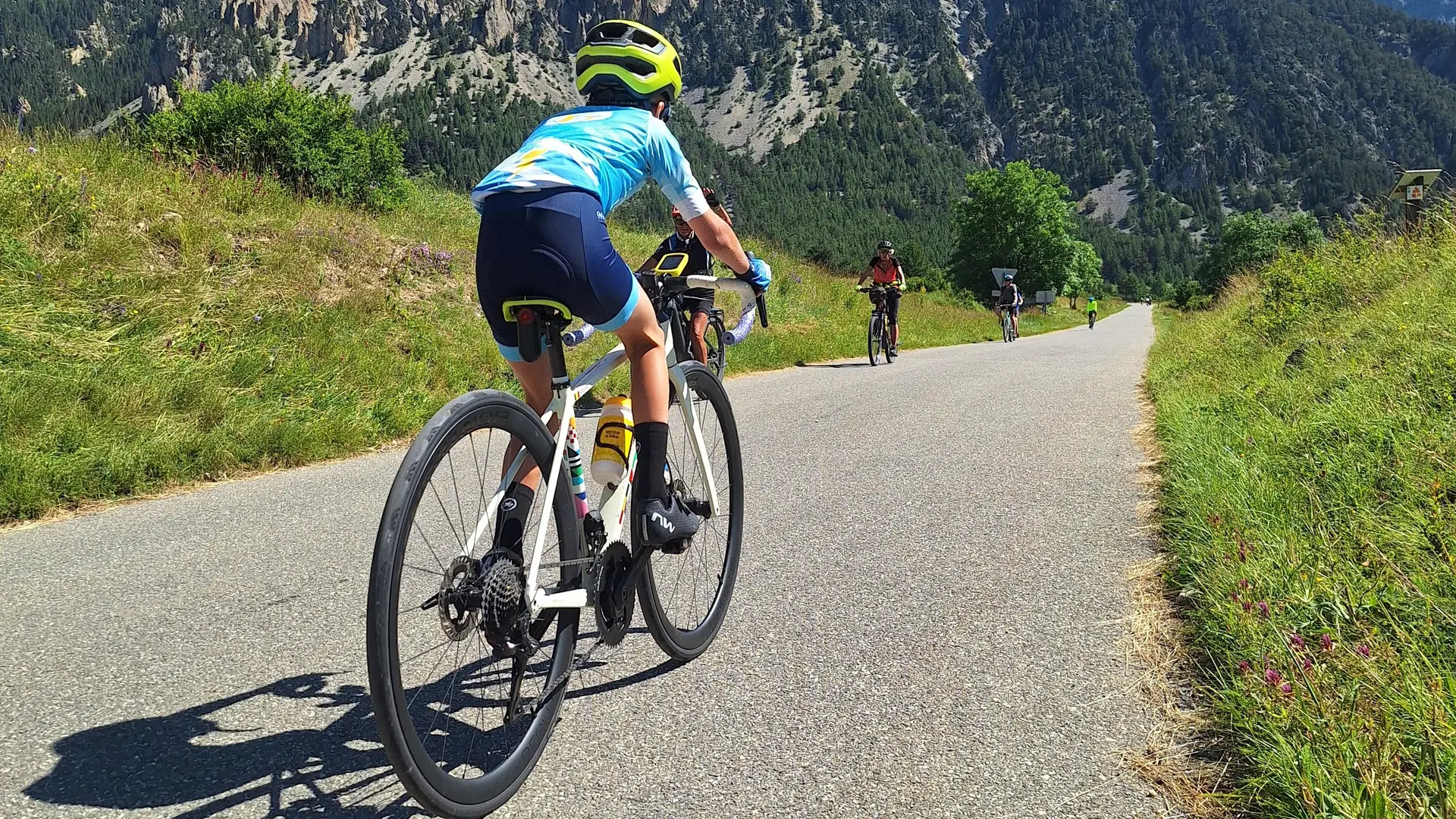 Début du col de l'Echelle