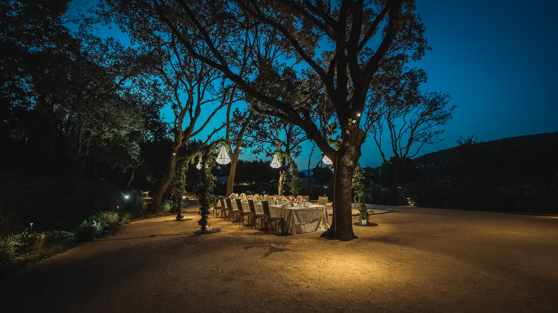 Salle de réception du Domaine Tropez