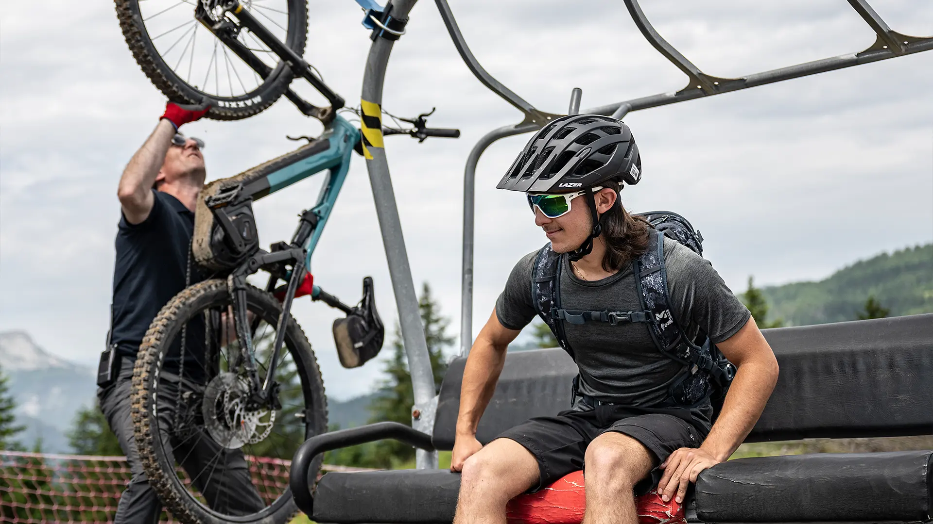 Piste verte descendante Marmotton_Manigod