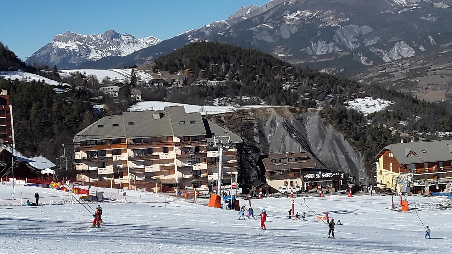 Studio au pied des pistes au Jardin Alpin