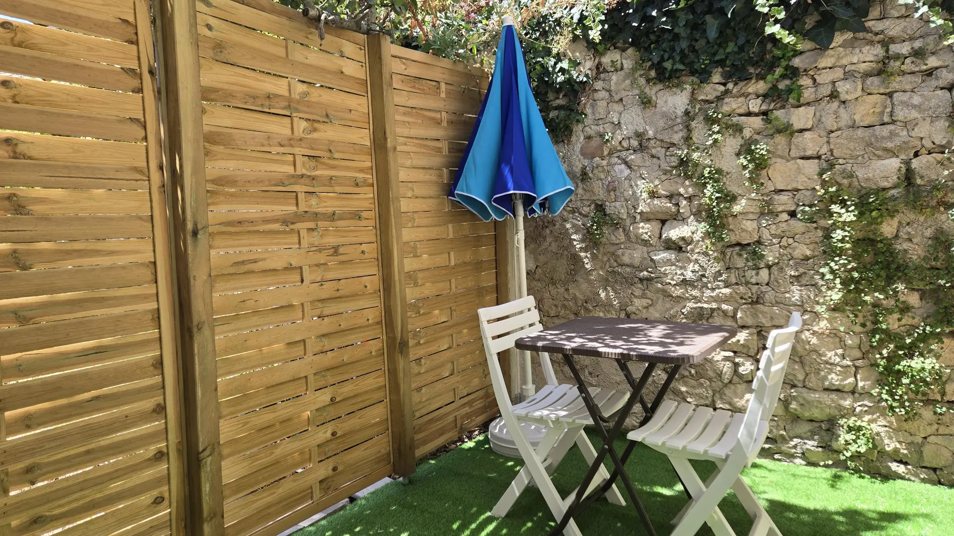 Garden table and chairs
