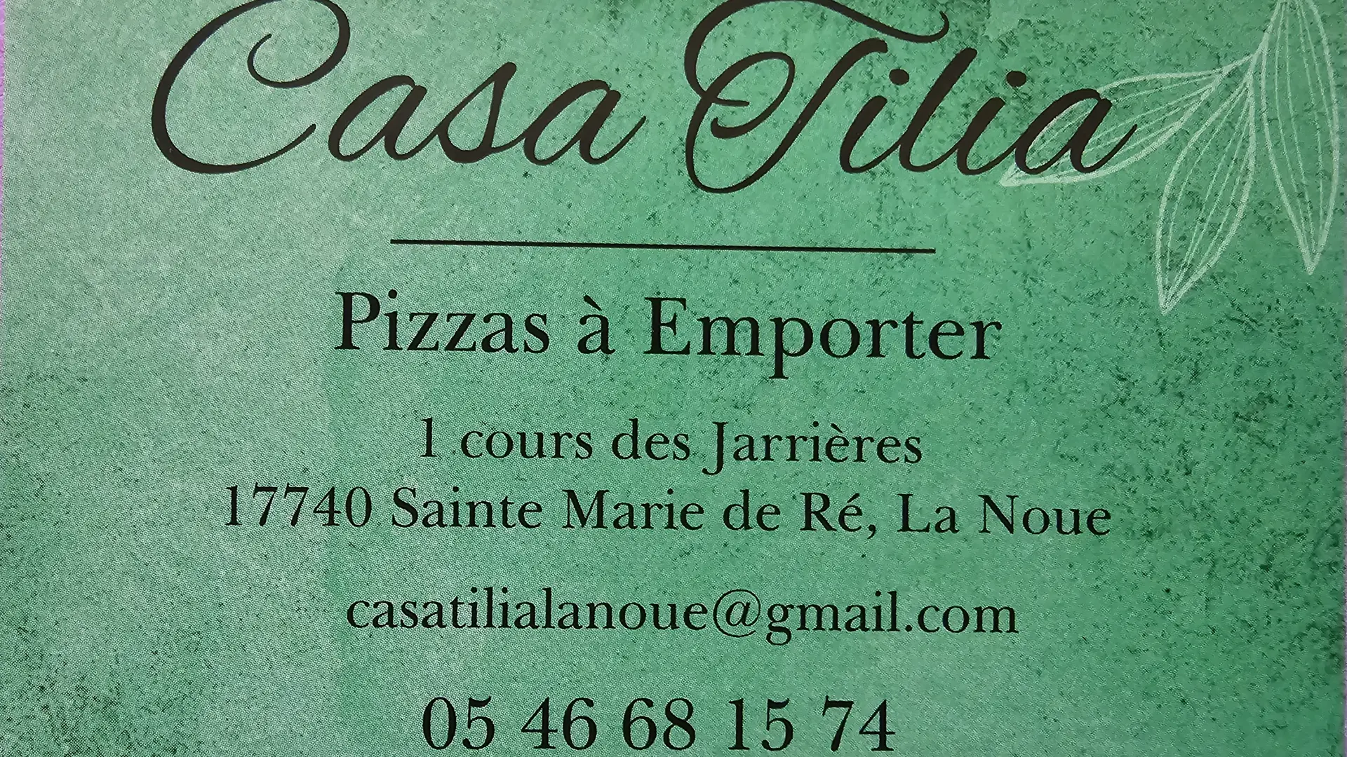 Pizza à emporter