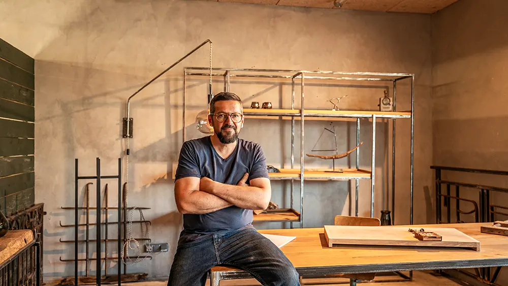 L'Ane rouge, métallerie